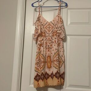 Pixley size M cold shoulder dress. Great condition, worn once. Smoke free home.
